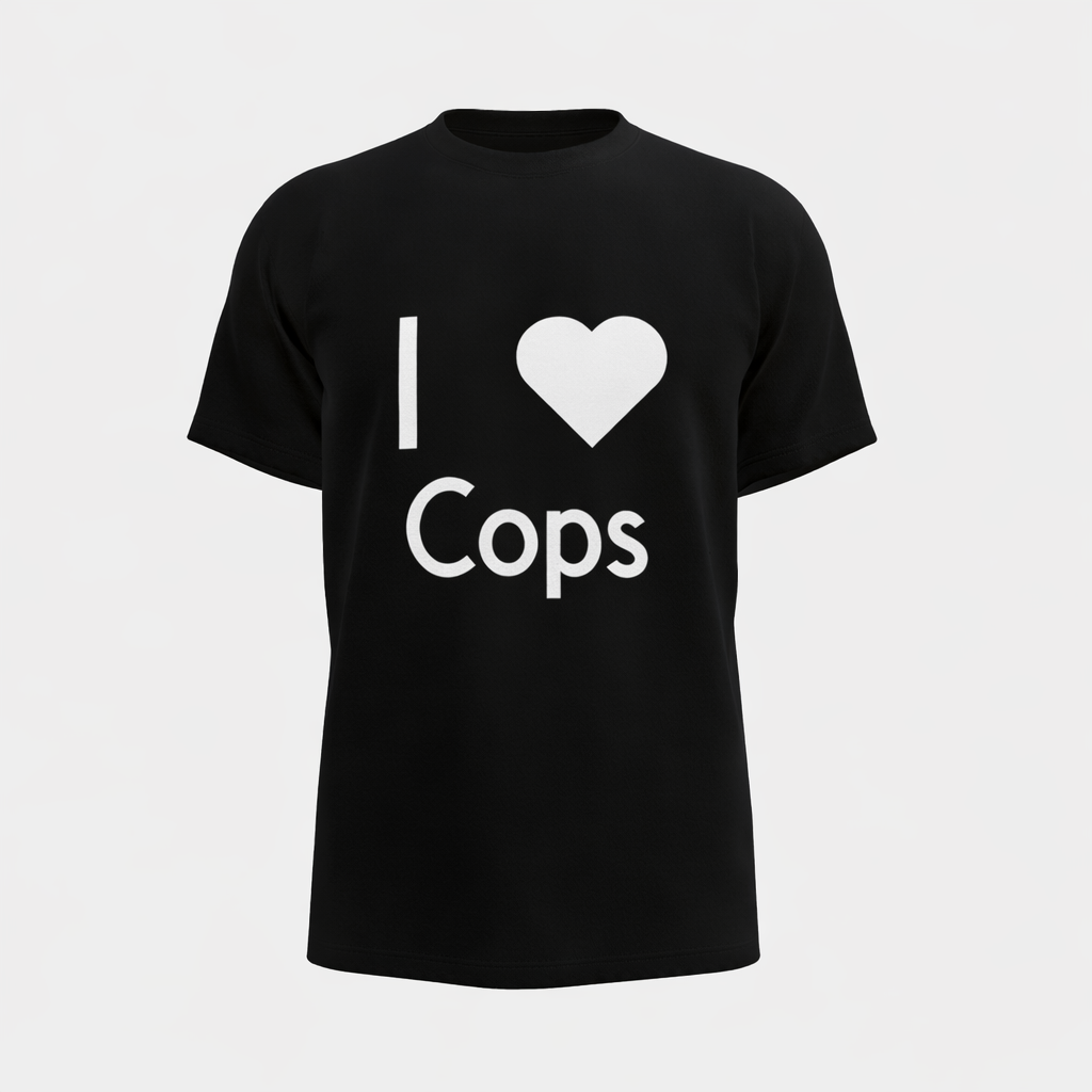 I Love Cops T-Shirt
